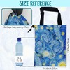 KXWQTRDD Car Garbage Bag Van Gogh's Starry Night Hanging Canvas
