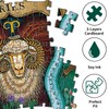 Jigsaw Puzzles for Adults 1000 Pieces Round - Zodiac Horoscope