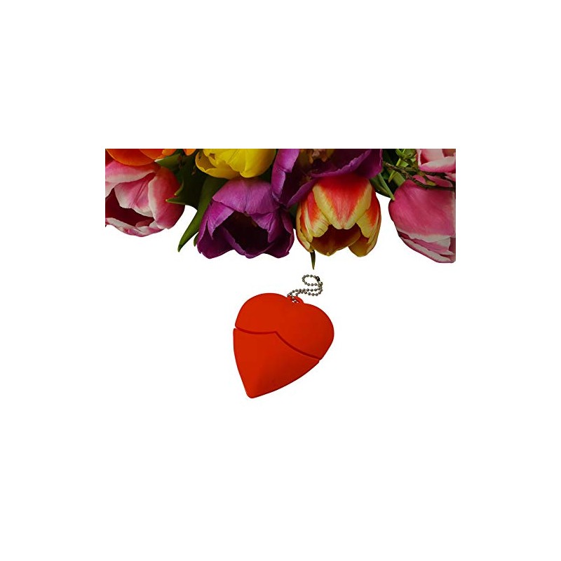 Love Heart 16GB USB Flash Pen Drive Memory Thumb Stick