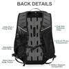 IX INOXTO Hydration Backpack with 2L Water Bladder Bag for