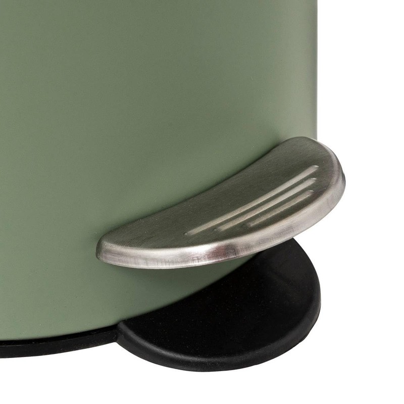5five - trash can soft close 3l trio khaki green