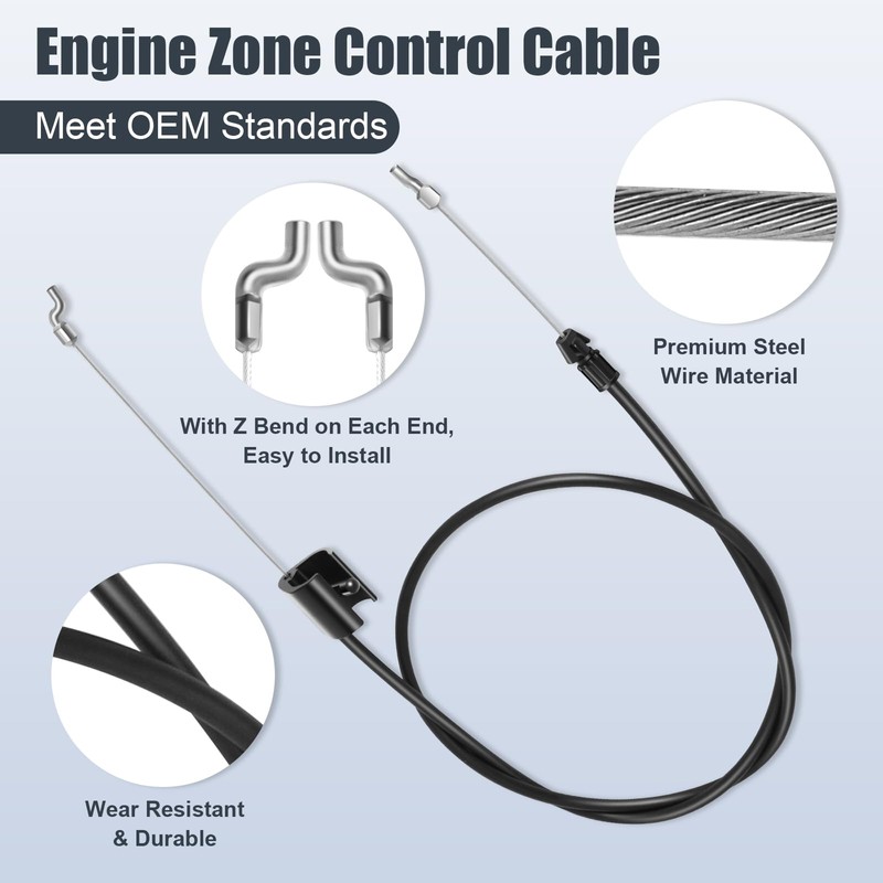 746-0957 Engine Zone Control Cable for MTD 946-0957 Fits Most