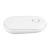 Wireless Mouse White 2.4G BT Mode Ultra Slim Silent Optical