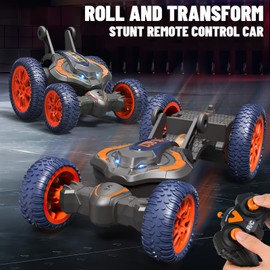 OBEST Remote Control Car for Boys, 360 Rotation 4WD Monster Truck, Type-C Charging Car Toys Age 6 7 8 9 10 11 12 Year Old Kids RC Car Toys