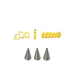 Piping Tip #2, #3, #4 – Fine Detailing Tools for Lettering, Outlining, and Exquisite Designs