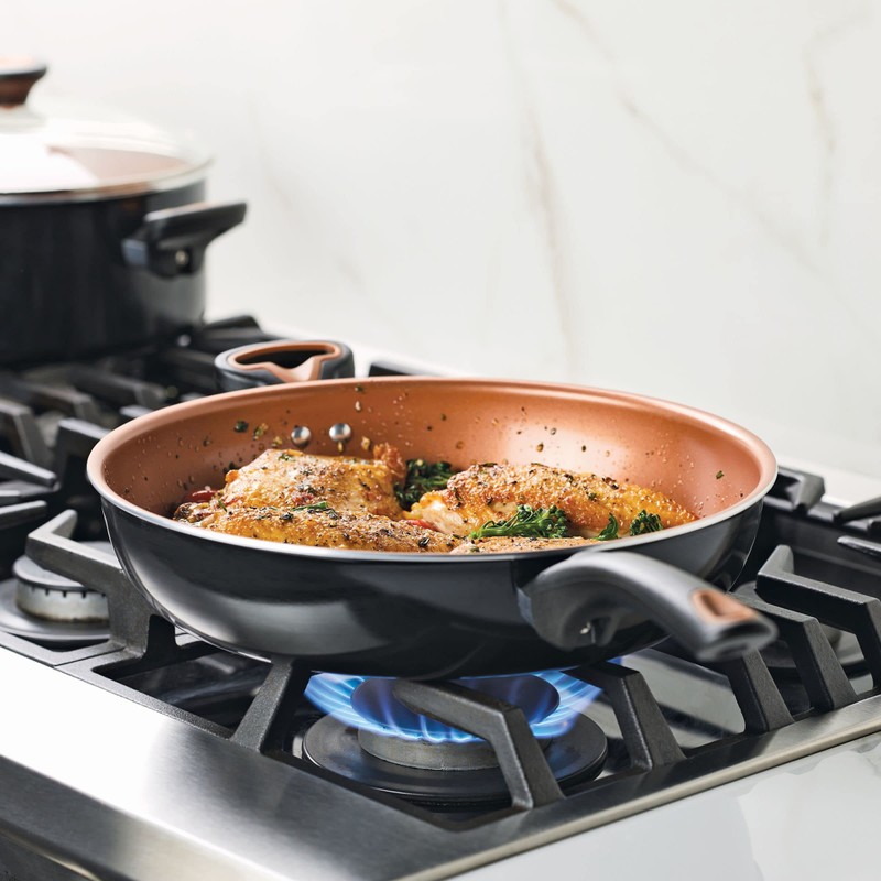 Farberware Glide Deep Nonstick Frying Pan / Fry Pan /