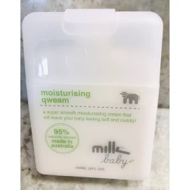 Milk Mill Baby Moisturizer Qweam  Naturally Derived 150 Mg(5oz).