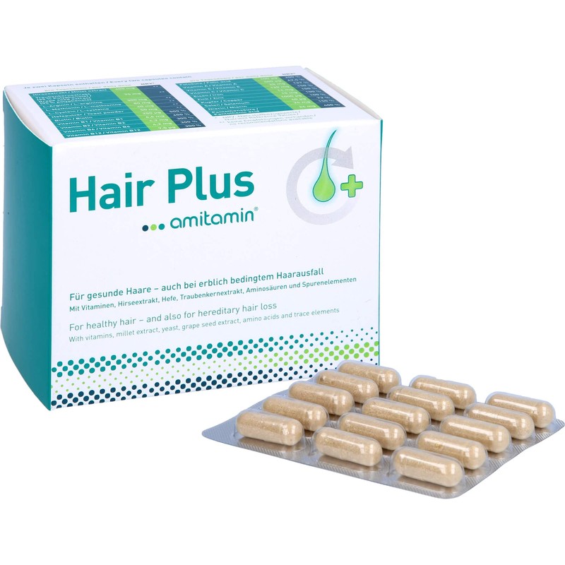 Ami Tamin Hair Plus Capsules Pack of 60)