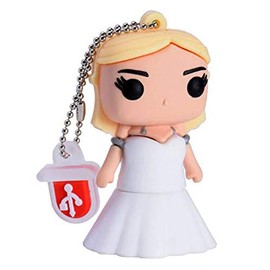 2.0 Queen Daenerys Targaryen Game of Thrones 64GB USB External Hard Drive Flash Thumb Drive Storage Device Cute Novelty Memory Stick U Disk Cartoon