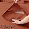 Bysure 6 Pieces Bed Sheets SetFull Terracotta - Hotel Luxury
