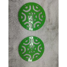 Edwards Metal Designs, llc KRX 1000 Floor Drain Covers *Available in all Kawi colors*
