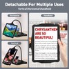 10X Rechargeable Magnifying Glass with Light and Stand, 50 LED