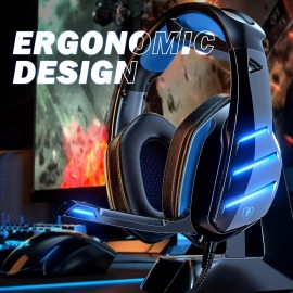 Beexcellent GM-3 Gaming Headset: 7.1 Surround Sound - Lightweight Aluminum Frame