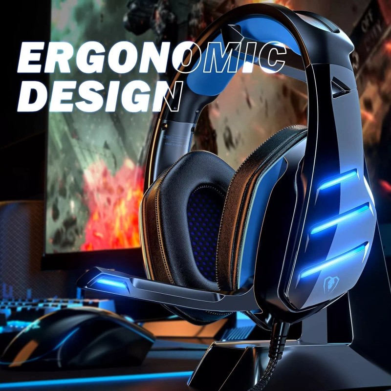 Beexcellent GM-3 Gaming Headset: 7.1 Surround Sound - Lightweight Aluminum