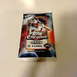 Topps Chrome Update Hobby Pack 2024 - Color: One Pack