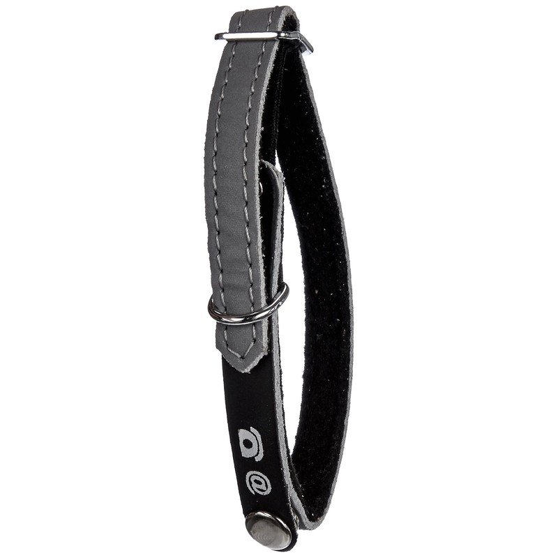 Bobby Porte-Adress Cat Collar, Grey