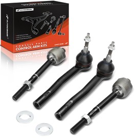 A-Premium Set of 4, Front Inner and Outer Tie Rod Ends, Compatible with Ford Ranger 2019 2020, To 06/08/2020