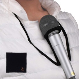 [Cat Hand (Cat Hand)] Neck Hung Microphone Stand Strap Microphone Holder Demonstration Event Magic Show Host and so on