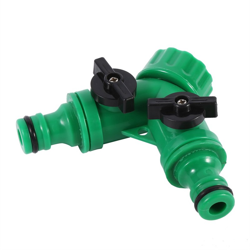 2 Way Hose Splitter Y Hose Connector Drip Irrigation Hose