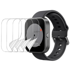 Snailcanfly 5pcs Hydrogel Film Screen Protector for CMF by Nothing Watch Pro 1.96" Smart Watch Flexible HD Transparent TPU Protective Film Ultra-thin Self-Healing Anti scratch Explosion-proof