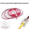クリアヒル（Clearhill）20M 18AWG 電気ワイヤー、2ピン黒赤ワイヤーケーブル、延長ワイヤーケーブル、12V/24V DCケーブル、単色LEDストリップ用