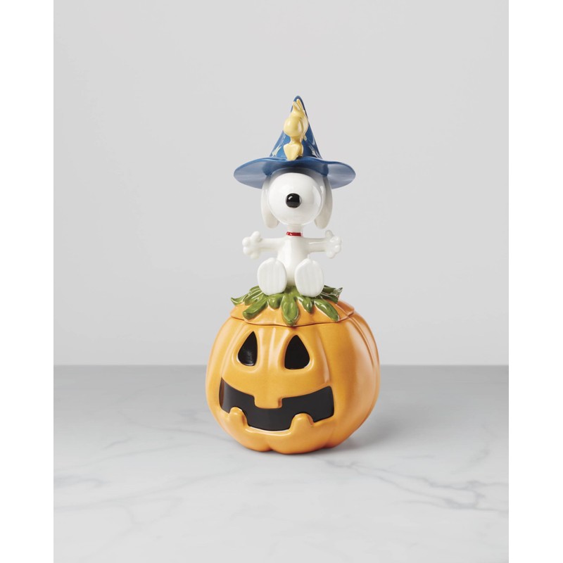 Lenox 896689 The Great Pumpkin Covered Candy Dish, Halloween