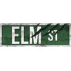 Grindstore Elm Street Slim Tin Sign, Multi-Colour, 10.1 x 30.5