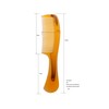 LBY 5-Pack 16 cm(6.3'') Hair Combs, Round Handle Comb Hair