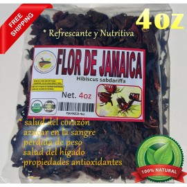 Mexican Herbs 4oz Flor de jamaica,Hibisc