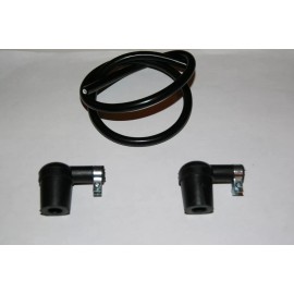 Unbranded SPARK PLUG CAP RUBBER 'NEW' BSA TRIUMPH AJS NORTON NON RESISTOR