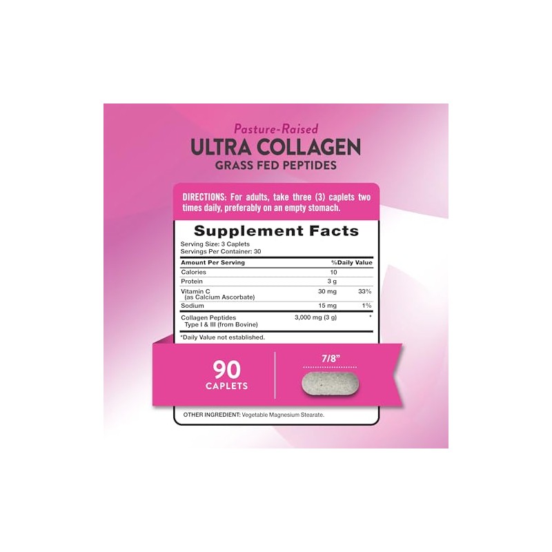 Nature Truth Hydrolyzed 1000 Collagen Type Iii With Vitamin Count