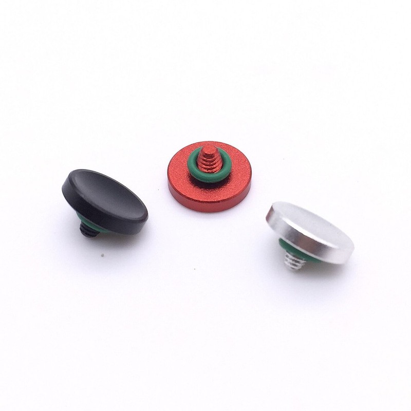 Set of 3 GeeSo Aluminum Alloy Shutter Buttons 0.4 inch