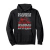 Railroad Engineer Horsepower Funny Locomotive Train Gag Gift Pullover Hoodie