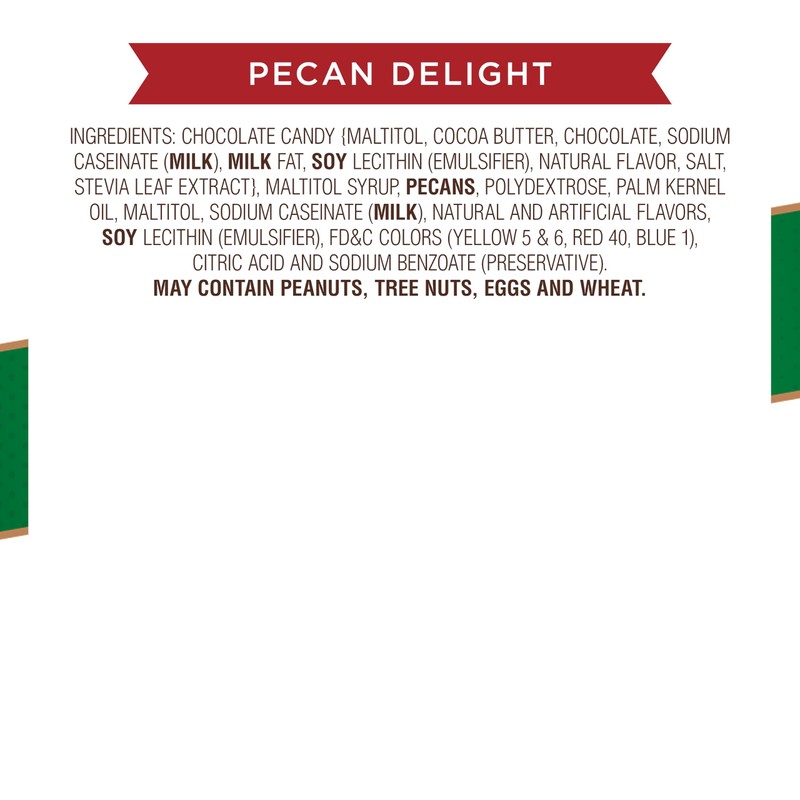 Russell Stover Sugar Free Pecan Delight, 3-Ounce Peg Bags (Pack