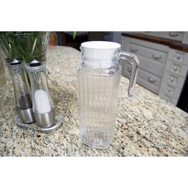 Ravenhead Fridge Door 1.1Lt Picnic Water Glass Jug Pitcher with Lid
