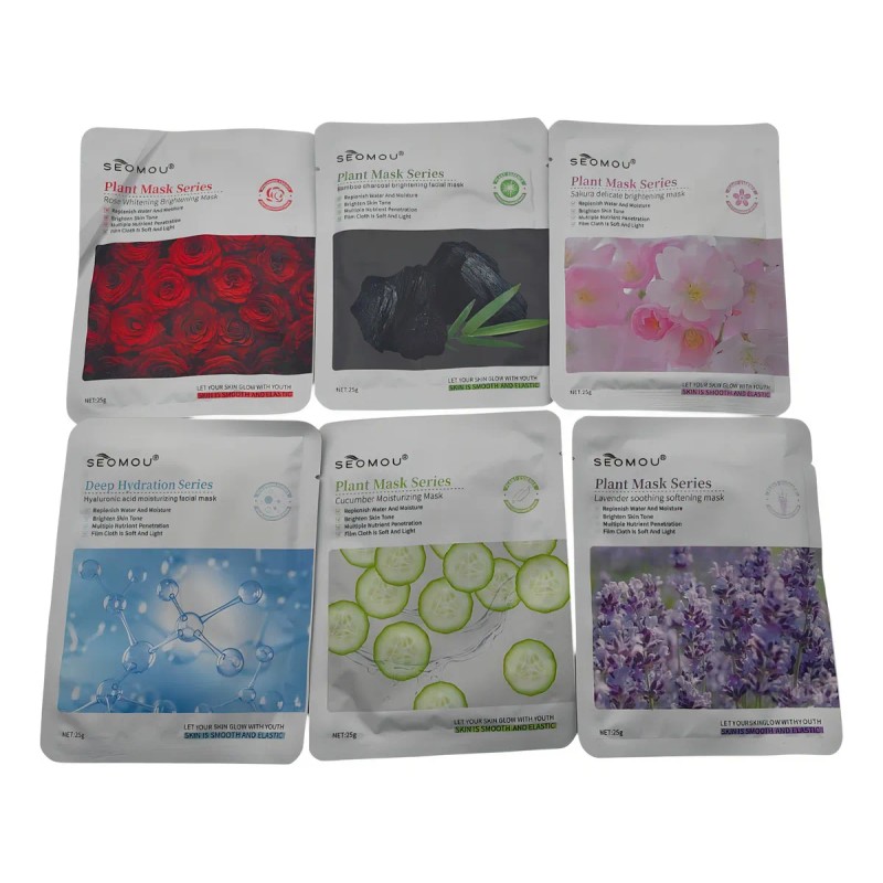 Mascarilla Pzas Facial Koreana Tela