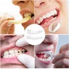 Dientes postizos blancos