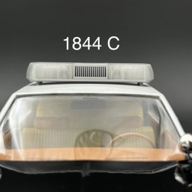 LED-Compatible Lightbar 1/18 Clear Whelen 80H 90H 8000 Lightbar Police Sheriff Fire Highway Patrol