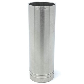 MAK Cocktail Measuring Jigger 100 ml Stainless Steel Bar Measure Jigger 10cl Dispenser Alcohol Certificate Bar