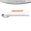 LIDSCURA 1-1/2 Inch Freestanding Bathtub Shower Drain Pipe, P-joint Low