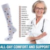 GEYIWSSXY 6 Pairs Compression Socks for Men Women Colourful Support
