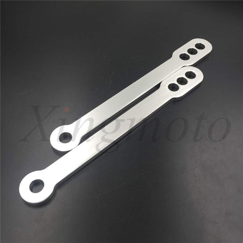 Motorcycle Bike Silver Lowering Links for Kawasaki Zx6R Zzr600 Zx9R