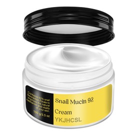 YKJHCSL Snail Mucin Repair Cream, Face Moisturizer Repair Face Cream for Dry Dull Skin & Sensitive Skin, Anti Age Firming Face Cream, Nourish Skin and Reduce Fine Lines, For All Skin