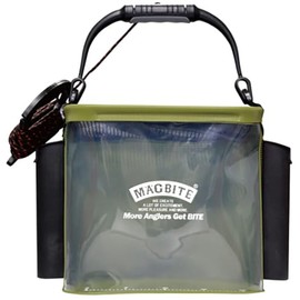 Magbite MBT08 Aqua Live Bucket MBT08 MAGBITE AQUA LIVE BAKETSU Khaki