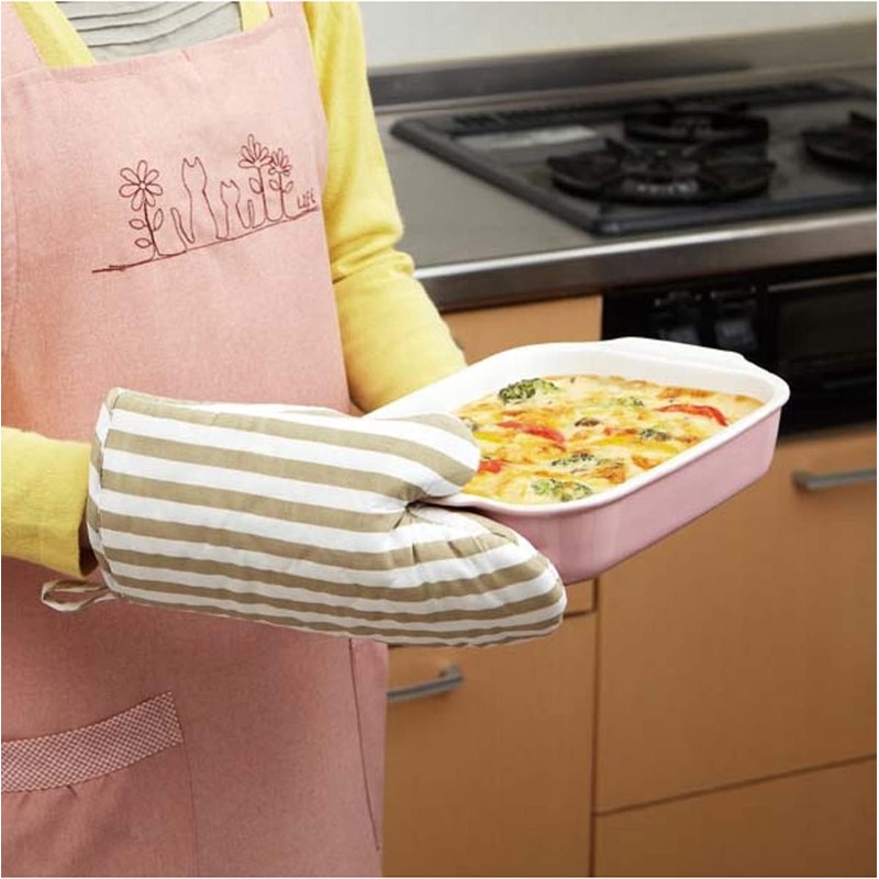 TORUNE MTN-101 Kitchen Mitten Stripe (BE)
