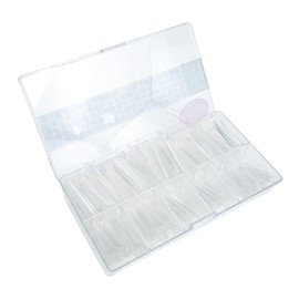 Healeved Long Length Nail Tips Pcs Full Cover Fake Nails Point Diy Manicure Kit for Occasions