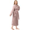 NY Threads Premium Women's Robe Plush Soft Long Bathrobe Warm