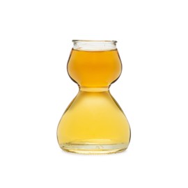 QUAFFER Double Bubble Layered Shot Glass Plus Recipe Card Glass Clear 1.25oz On Top 2.25 oz On Bottom Set of 2