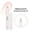 AOU SILICONE TIP BRUSH Compact & Retractable Design for Easy
