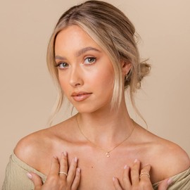 PAVOI 14K Yellow Gold Plated CZ Astrology Necklace Astrology Necklace | Astrology Gifts For Women | Zodiac Necklaces | Capricorn Necklace